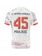Bayern Munich Aleksandar Pavlovic #45 Replika Borta Kläder 2025-26 Kortärmad